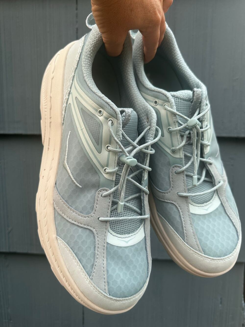 Hoka One U Bondi B3LS Druzy Stucco Comfort Sneakers Men’s 14 Women's 15 NEW